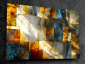 Luminous Monolith Luxury Crystal Acrylic Wall Art | Illuminated Onyx Inspired Statement Panel