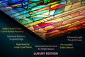 Ethereal Light Mosaic AcrylGlass Wall Art: Contemporary Abstract Decor