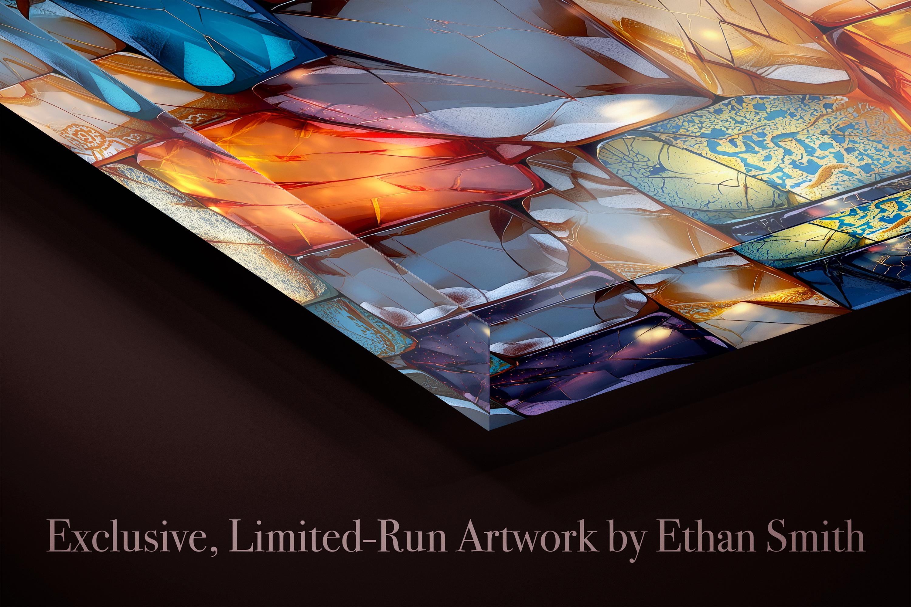 Vitralume AcrylGlass Wall Art: Shatterproof Luxury Home Decor