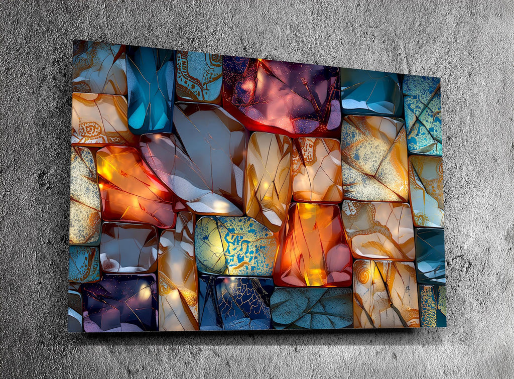 Vitralume AcrylGlass Wall Art: Shatterproof Luxury Home Decor