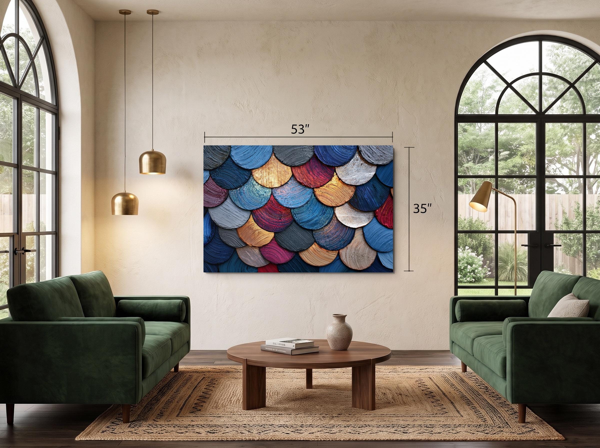 Timber Halo Mosaic – Luxury Crystal AcrylGlass Wall Art Inspired by Sculpted Wood Relief