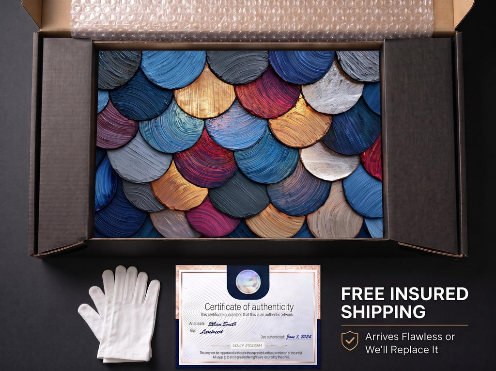 Timber Halo Mosaic – Luxury Crystal AcrylGlass Wall Art Inspired by Sculpted Wood Relief
